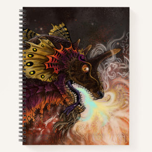 Fire Spitter Dragon Notebook