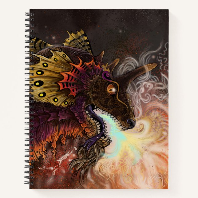 Fire Spitter Dragon Notebook (Front)