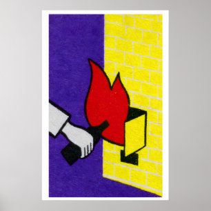 Fire Starter - Matchbox Print - Aesthetic Wall Art