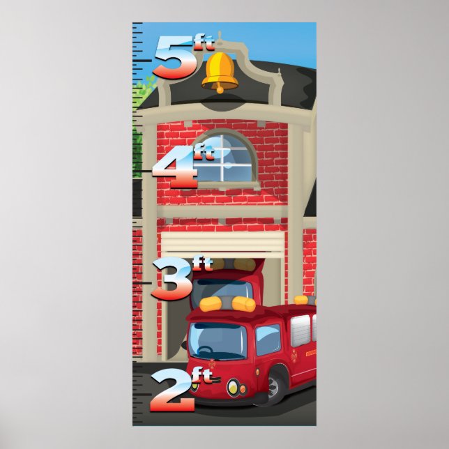 Fire Station Growth Chart (Front)