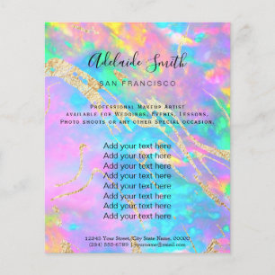 fire stone FAUX holograph Flyer