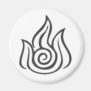 Fire Symbol Magnet