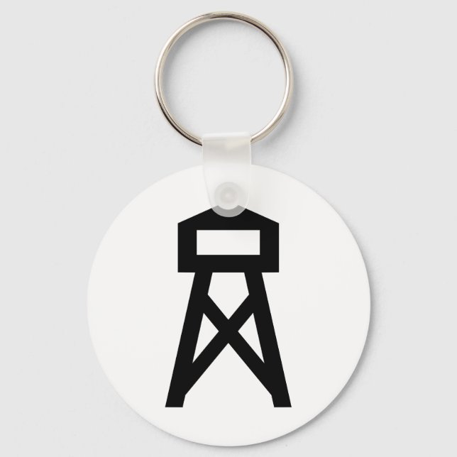Fire Tower Key Ring (Front)