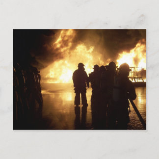 Fire Training Postcard