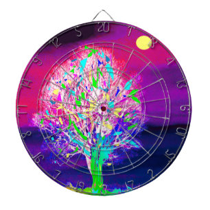 Fire Tree Dartboard