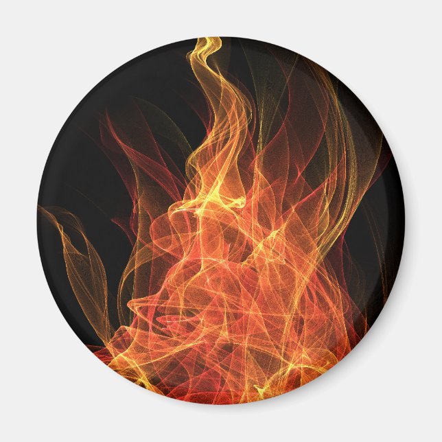 Fire Triangle Magnet (Front)