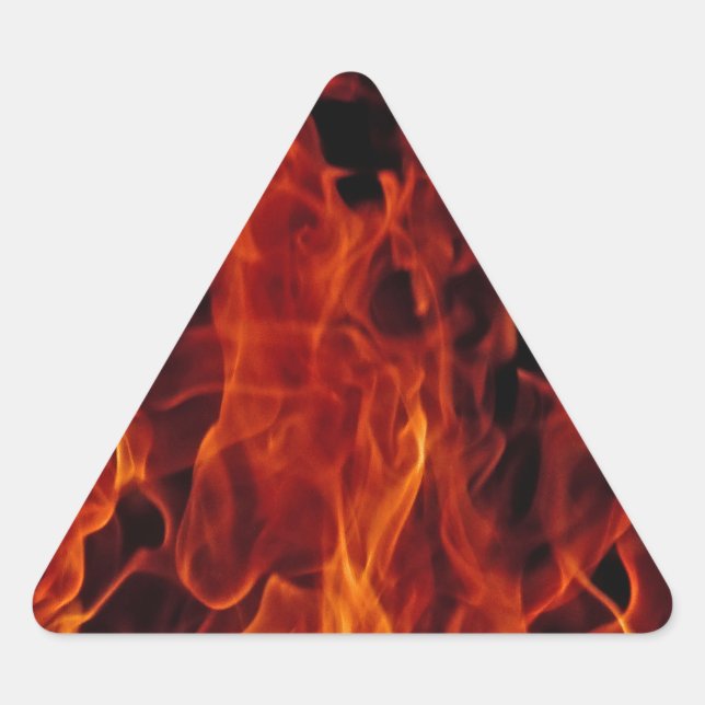 Fire Triangle Sticker (Front)