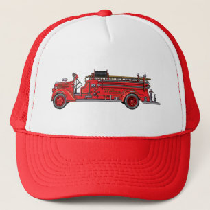 Fire Truck_02 Trucker Hat