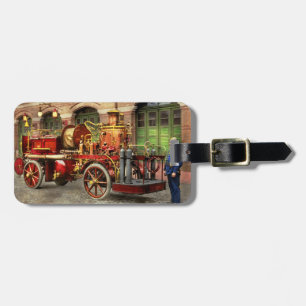 Fire Truck - An electric pump truck 1907 Luggage Tag