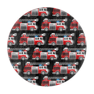 Fire truck cutting board