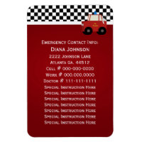 Fire Truck Emergency Contact