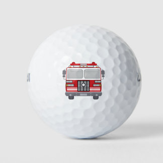 Fire Truck Golf Balls