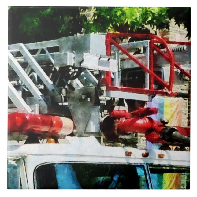 Fire Truck Ladder Tile (Front)