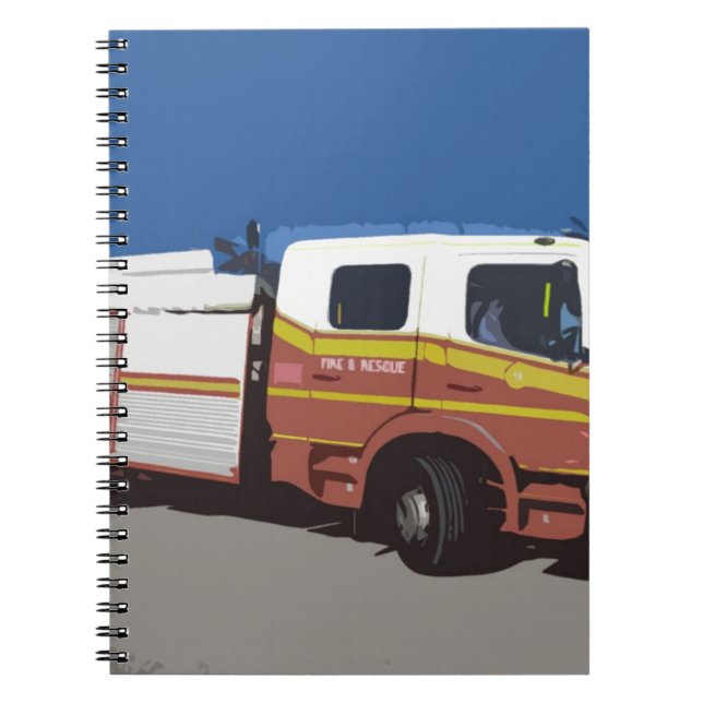 Fire Truck Notebook (Front)