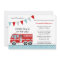 Fire Truck Polka Dot Banner Boy Baby Shower
