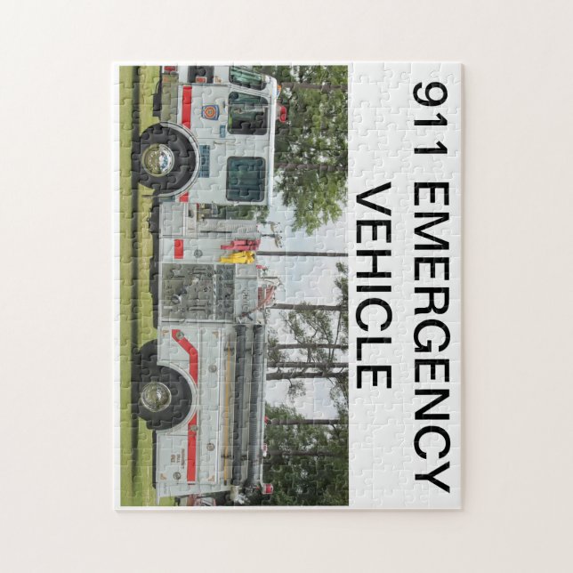 Fire Truck Puzzle (Vertical)