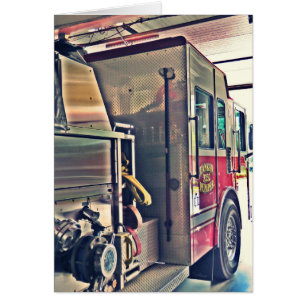 Fire truck, ready