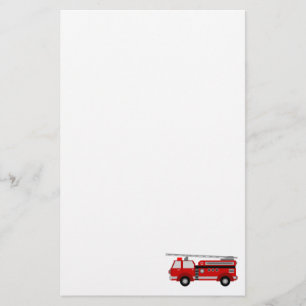 Fire Truck Stationery