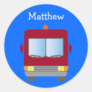 Fire truck stickers