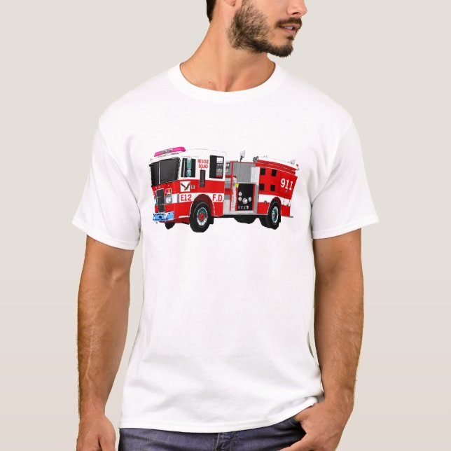 FIRE TRUCK T-Shirt (Front)