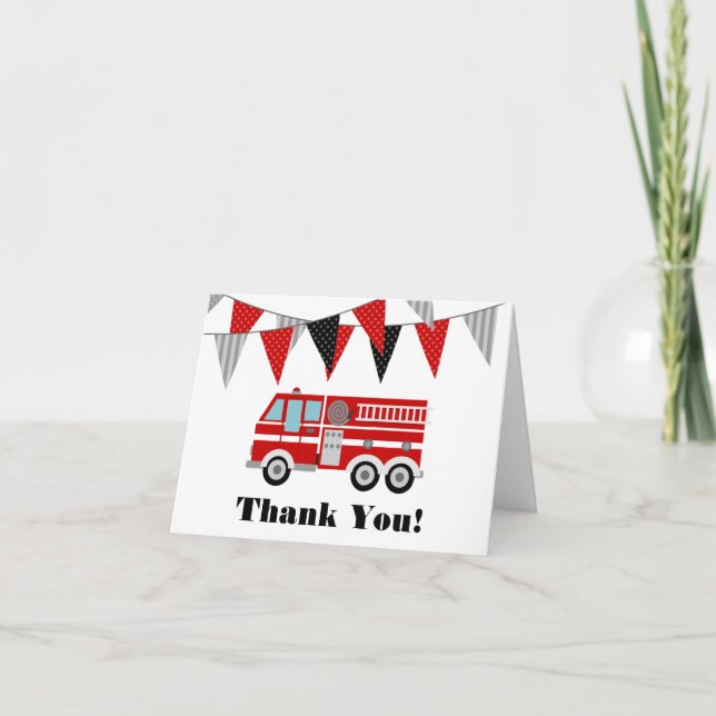 Fire Truck Thank You (Front)