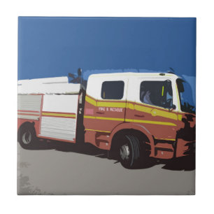 Fire Truck Tile
