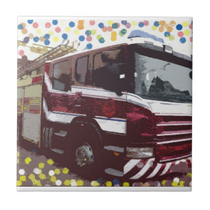 Fire Truck Tile