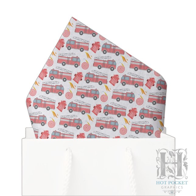 Fire Truck Tissue Paper (Creator Uploaded)