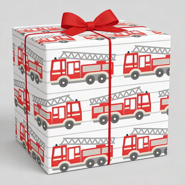 Fire Truck Wrapping Paper (Creator Uploaded)