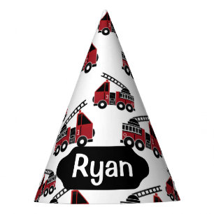 Fire trucks custom hat