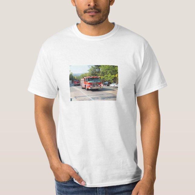 Fire trucks T-Shirt (Front)