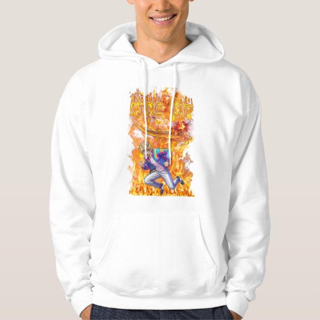 Fire Up Hoodie (Front)