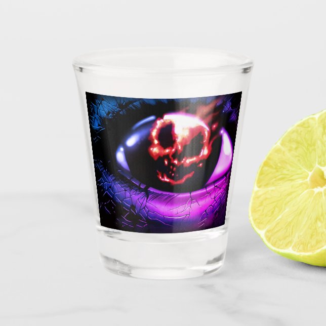 “Fire Vision” Shot Glass (Front)