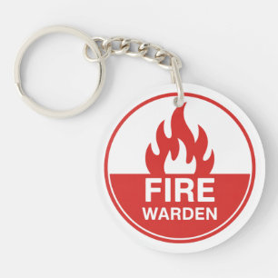 Fire Warden Key Ring