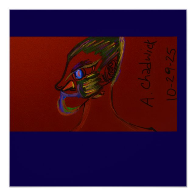 Fire Warrior Glossy Poster (Front)