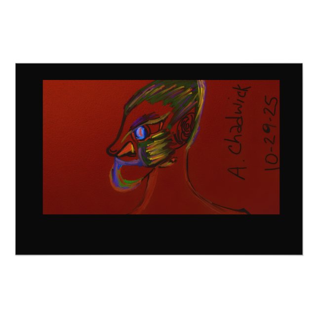 Fire Warrior  Photo Print (Front)