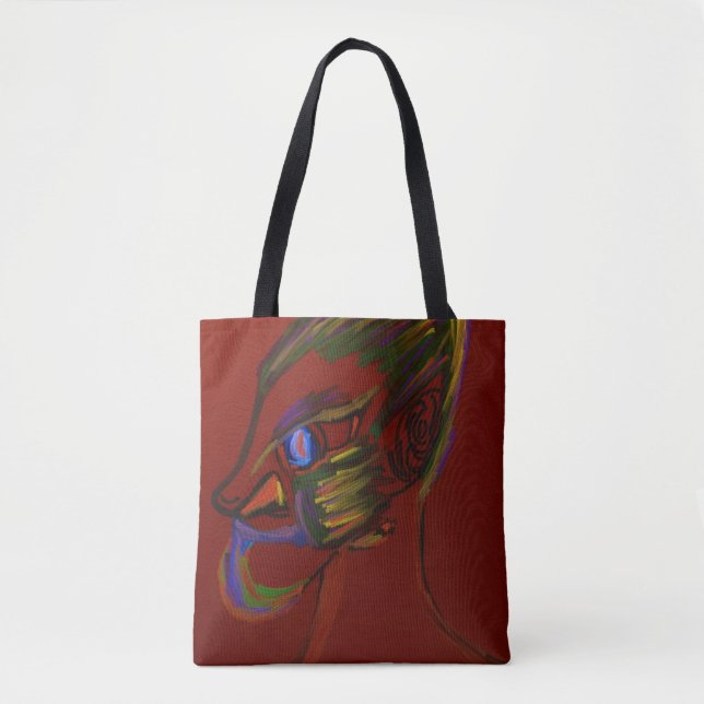 Fire Warrior  Tote Bag (Front)