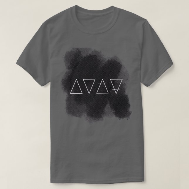 Fire water air earth T-Shirt (Design Front)