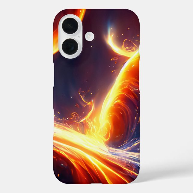 Fire Water Space Case-Mate iPhone Case (Back)