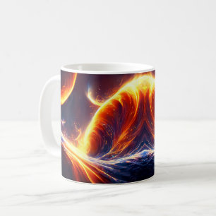 Fire Water Space Coffee Mug