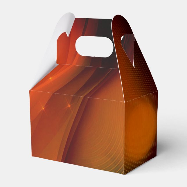 Fire Wave Favour Box (Front Side)