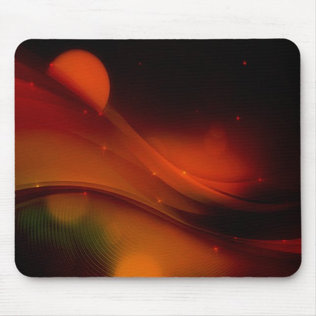 Fire Wave Mouse Mat (Front)