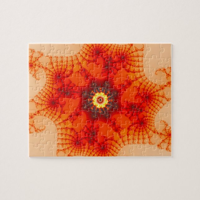 Fire Web - Fractal Art Jigsaw Puzzle (Horizontal)