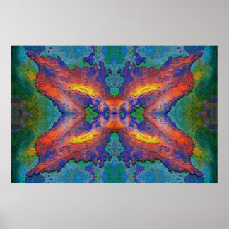 Fire Wings-Wide Poster