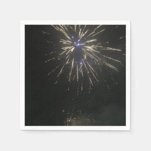 Fire works napkin NYE