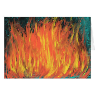 Fire Yellow Orange Flames Lightning Inferno Art