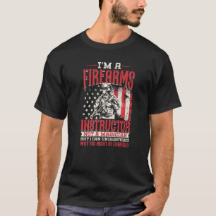 Firearm Instructor Gun Shooting Safety Weapon Trai T-Shirt