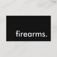 firearms.