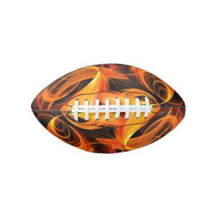 Fireball Abstract Art American Football