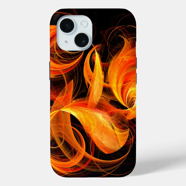 Fireball Abstract Art Case-Mate iPhone Case (Back)